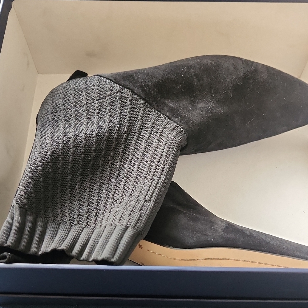 Splendid Black and Gray Ankle Boots